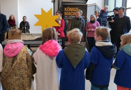 Sternsinger im Rathaus