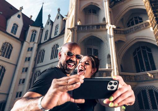 Influencer Budget Traveller unterwegs in Meißen