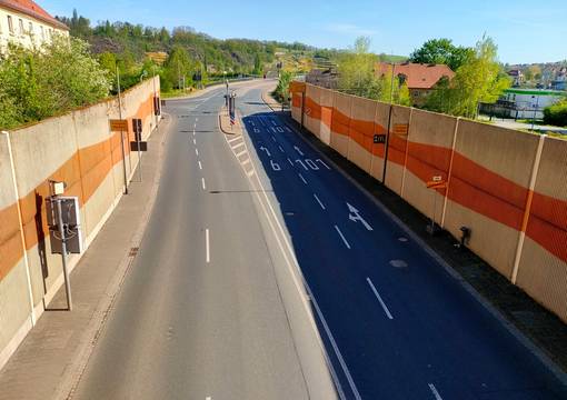 Wartungsarbeiten am Schottenbergtunnel