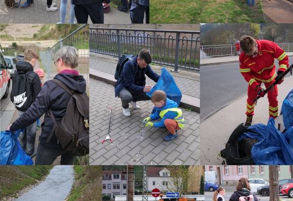 Collage Putztag